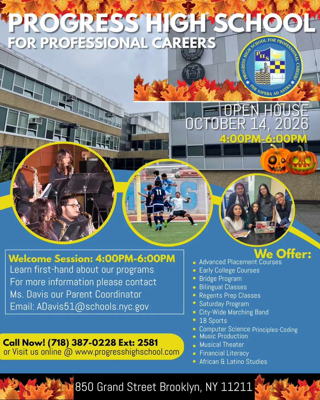 open house english - october