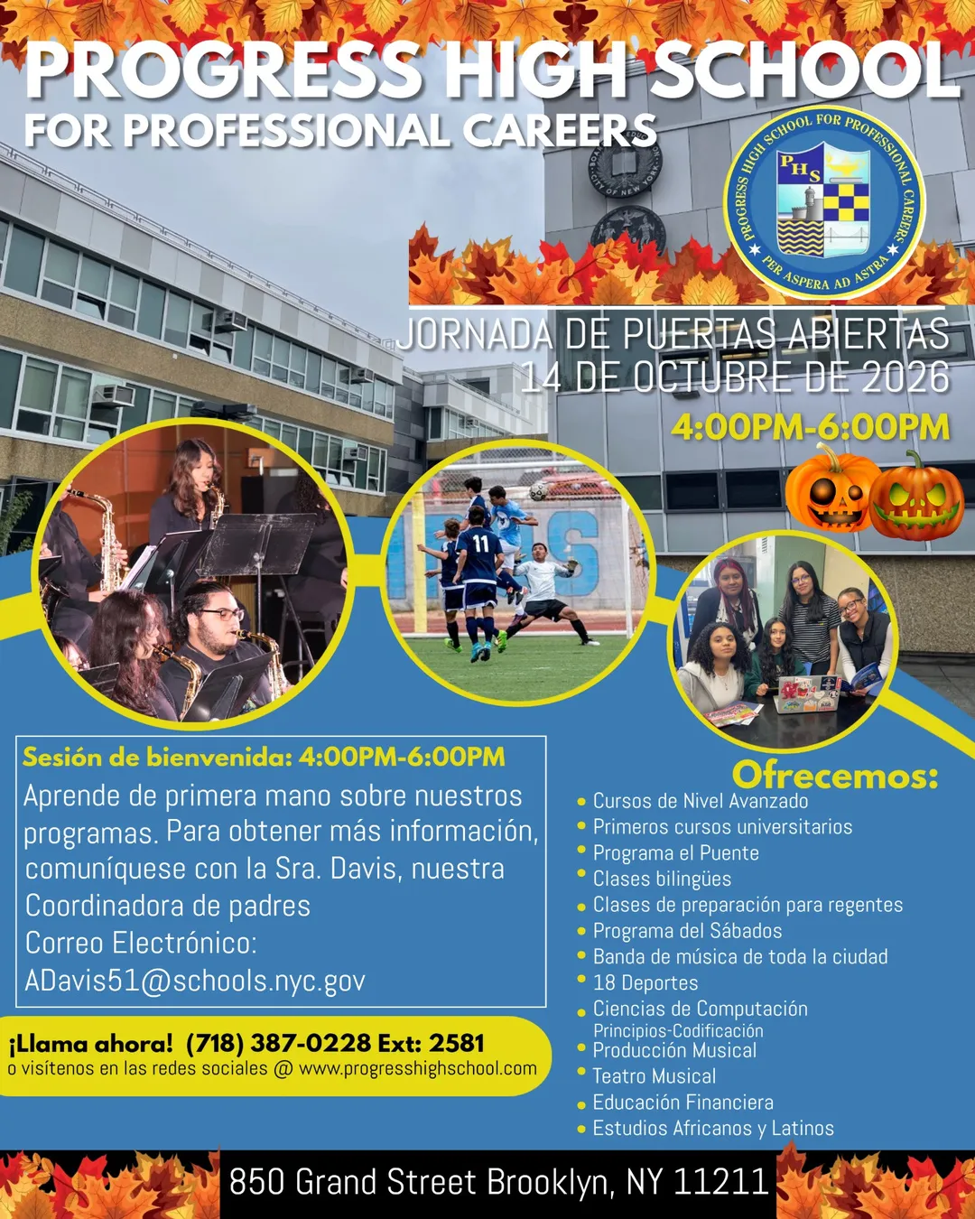 open house spanish - october
